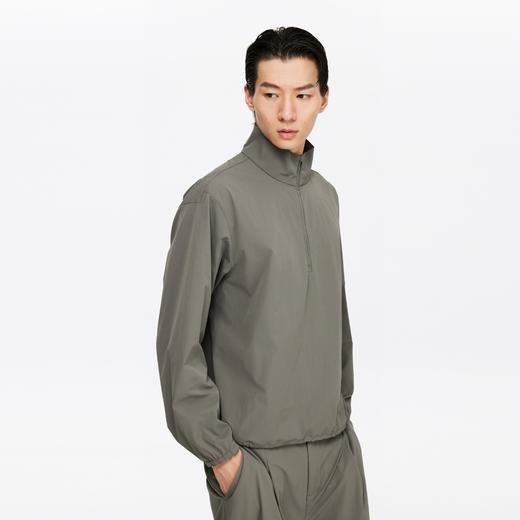 oneup凉感立领半拉链套头夹克 商品图3