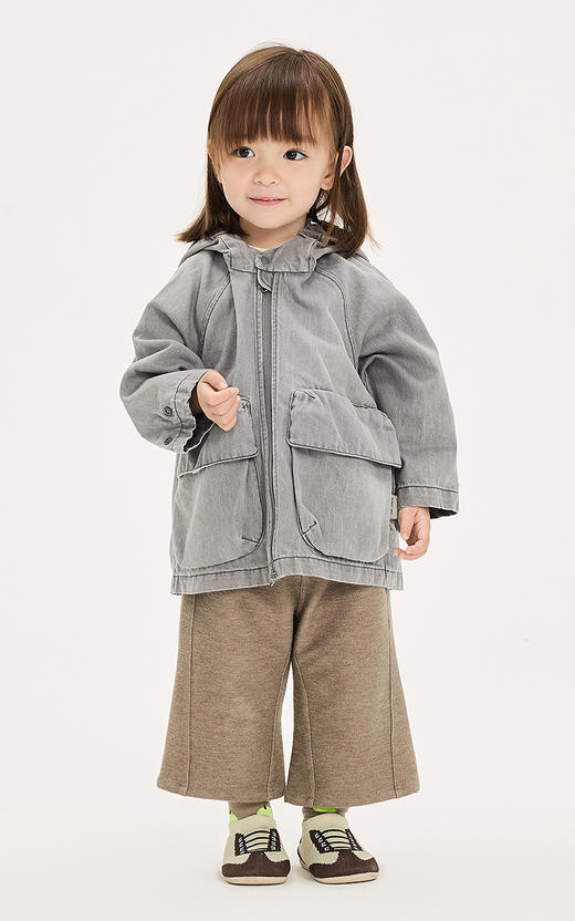 jnby   25年秋款  中长款风衣   YP9911510 商品图0