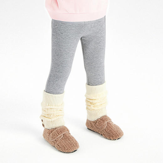 笛莎Deesha 童装女童裤子2025冬新款女童优雅芭蕾风打底裤 商品图0