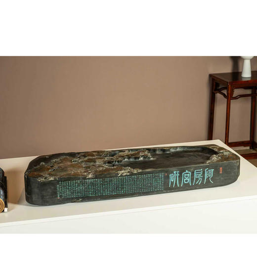 蔡永江制阿房宫歙砚 商品图3