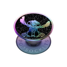 【迪士尼】POPGRIP泡泡骚 Enamel金属珐琅系列 史迪奇太空