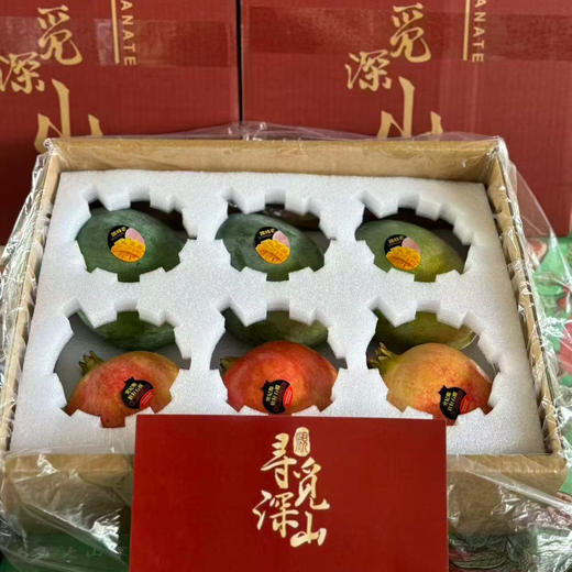 热卖！砰砰爆汁！四川攀枝花突尼斯软籽石榴 净重4.5-7斤家庭装/礼盒装 选用一级果 产地直发 新鲜送礼 商品图5