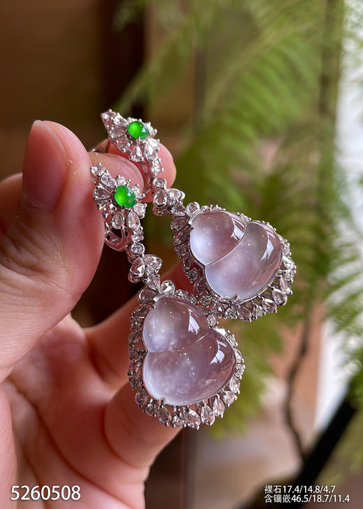 5260508，葫芦耳坠。具体价格微信咨询 商品图0
