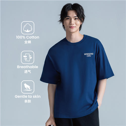 佐丹奴男装25年新款商场同款T恤01095228 商品图0