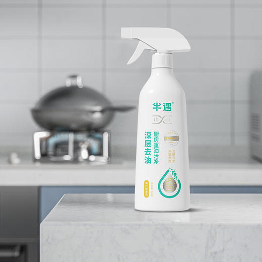 半遇深层去油厨房油污净 柠檬味518g 商品图5