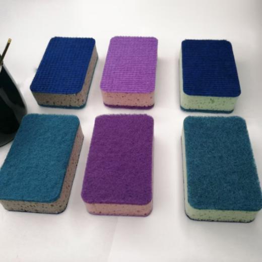 嗨翻周末💥给你们安利个神仙好物😉【出口外贸】Esponjas洗碗海绵💥亏清秒杀19.9🉐12个❗出泡细腻，不留刮痕❗ 🔥外网爆火清洁神器 擦出锃光瓦亮  商品图5