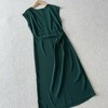 【à perles】TH*腰部捏褶醋酸连衣裙 商品缩略图8