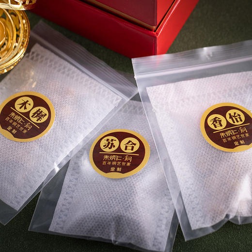 朱炳仁铜 | 合意香囊挂件套装（含木架） 商品图9