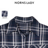 NORNS LADY诺恩 【老钱蓝格】秋季衬衫蓝色格纹经典百搭纯棉长袖上衣 H25SF30484-12.1 商品缩略图3