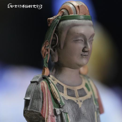 青州微笑东方断臂维纳斯冰箱贴贴金彩绘菩萨像龙兴寺文创摆件 商品图4