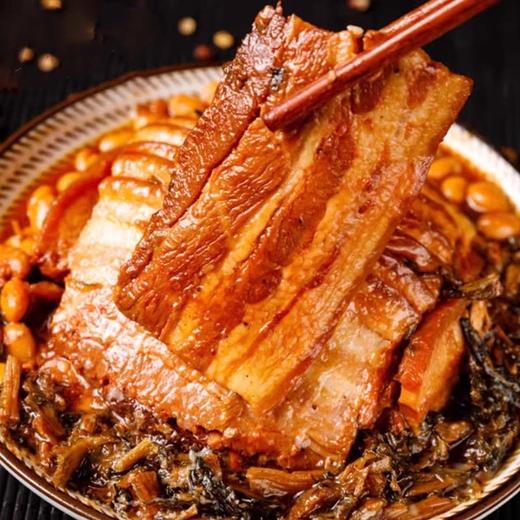 25G博梦圆梅菜扣肉 600g/盒 18盒/件 商品图1