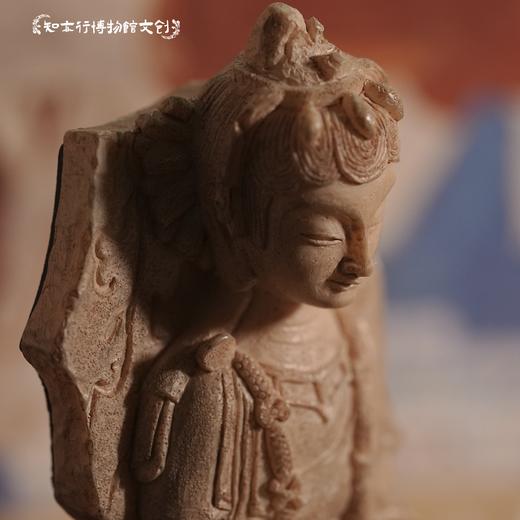 青州微笑左胁侍菩萨立体冰箱贴龙兴寺造像文创博物馆纪念品磁吸 商品图2