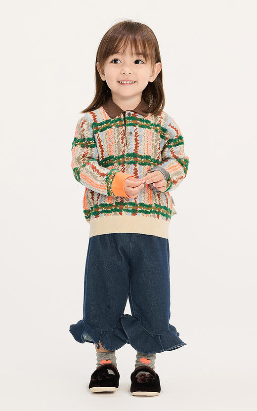 jnby   25年秋款  牛仔九分裤  YP9E10640 商品图0