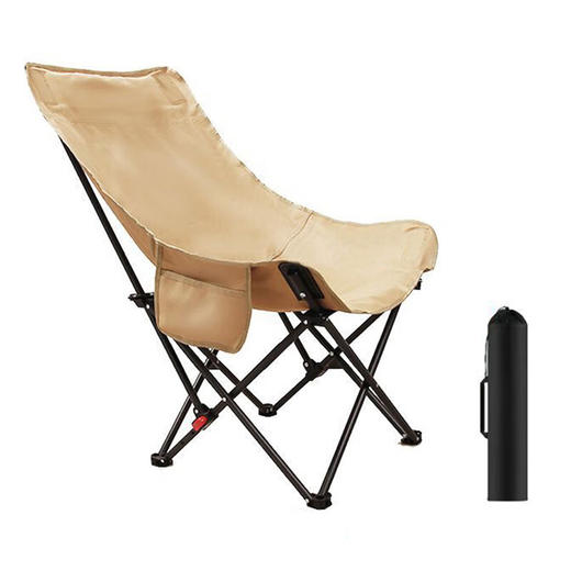 飞图乐三档可调节高背月亮椅 卡其色 YLY0701 商品图5