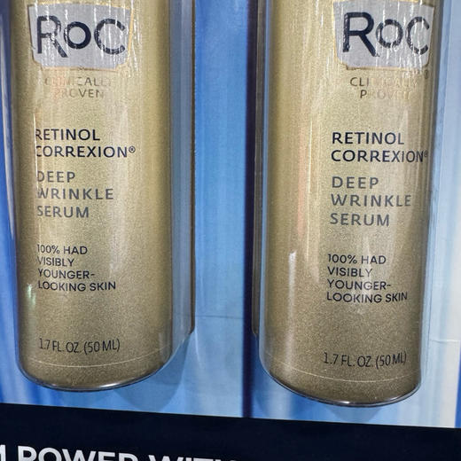 Roc抗皱精华折扣特价💥大容量来了‼️💰360元/2大瓶🉐美国🇺🇸直邮！Roc洛克深层抗皱精华50ml*2 商品图7