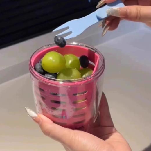 yispot易铂304不锈钢分格餐盒+水果杯组合 商品图13