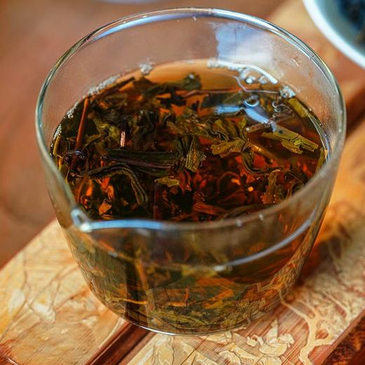 皖茶荟萃 祁门安茶 2021年贡尖 安徽芦溪 醇香黑茶 商品图4