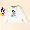 迪士尼米奇撞色插肩袖T恤25春秋新款男童亲肤棉弹上衣打底衫XD1ES023 商品缩略图3