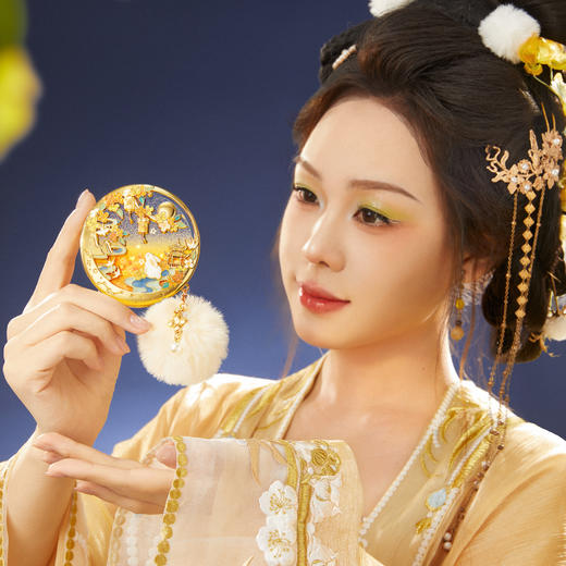 【故宫镜子】月中桂兔流沙镜子随身镜文创中秋教师节生日礼物伴手礼 商品图5