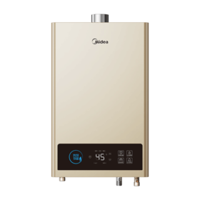 美的 JSQ22-12HCM 恒温式燃气热水器 摩卡金 12T 电辅加机械防冻 NW