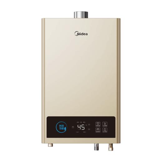 美的 JSQ22-12HCM 恒温式燃气热水器 摩卡金 12T 电辅加机械防冻 NW 商品图0