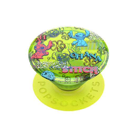 限时折上折【迪士尼】POPGRIP泡泡骚 Graphic平面系列 史迪奇雨林 商品图0