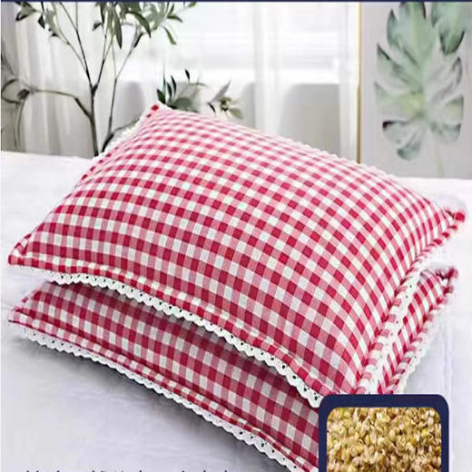 【14.9元/个】虹升水洗棉小米壳枕头（1200301） 商品图0