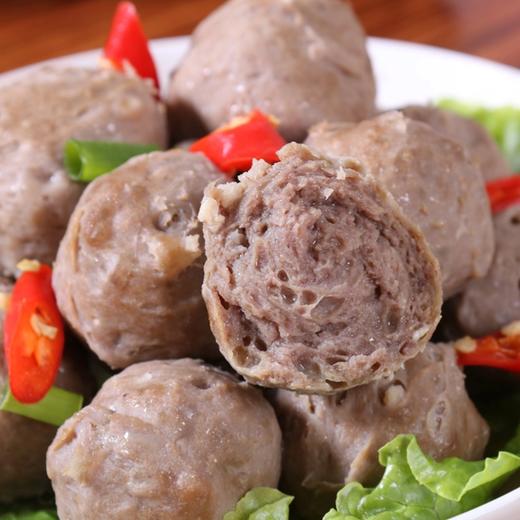 【顺丰冷链】  正宗汕头牛肉丸 牛肉含肉量＞90% 拒绝掺其它肉 牛肉香十足 - 文泰 商品图4