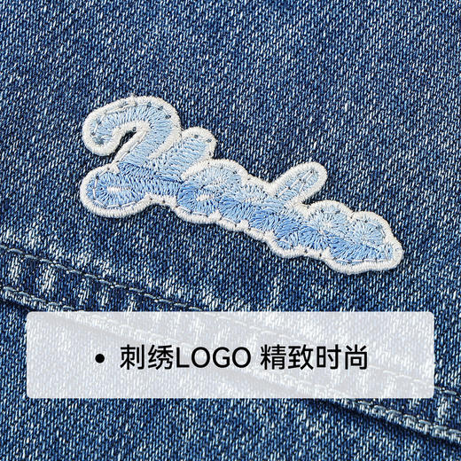 【英氏】【110-170】女童春秋牛仔外套 商品图5