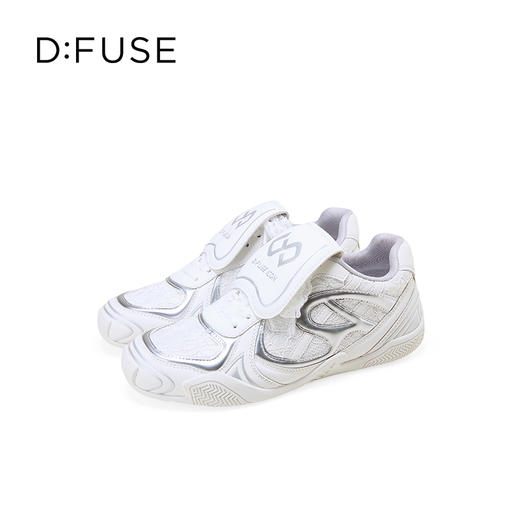 Dfuse迪芙斯2025秋季新款百搭复古德训鞋翻盖鞋舌休闲运动鞋小白鞋DFD3112078 商品图7