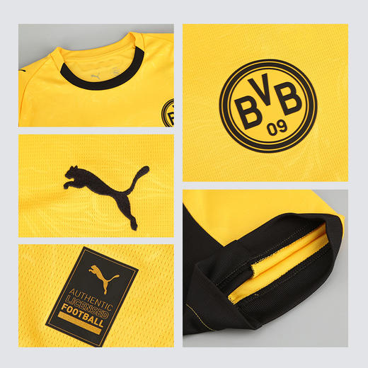 小李子PUMA/彪马25-26赛季BVB多特蒙德杯赛球迷版短袖比赛球衣780112 03 商品图3