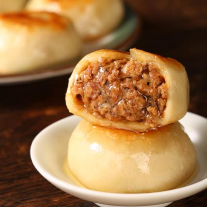门钉牛肉饼｜老北京传统小吃 安格斯牛肉馅料含量≥60% 3：7 肥瘦比例 酥皮薄脆 肉厚爆汁 商品图5