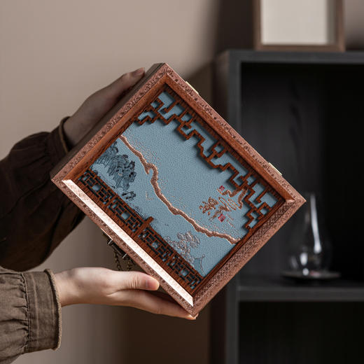 山影【小单瓷罐  兰色】50元一套/一箱16套 商品图1