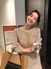 进口串珠珠片秋新品罗马针织高密开衫外罩 商品缩略图6