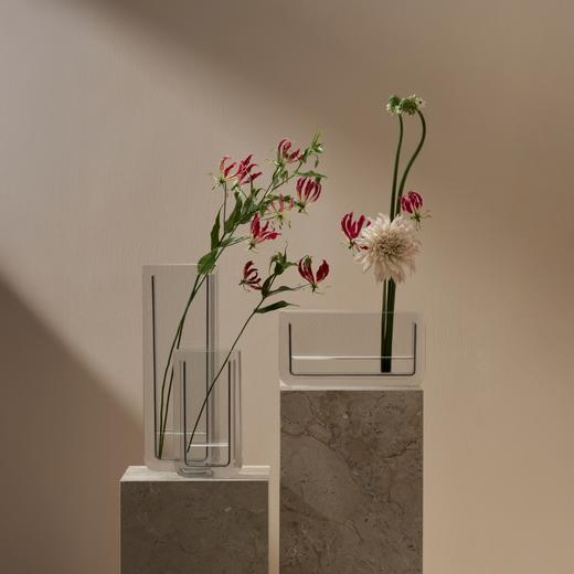 清影花器 RESONG日诵家居 玻璃花瓶 商品图0
