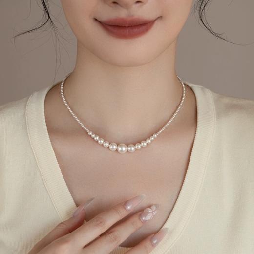 MointPHoice渐变月牙项链，微笑造型定格诗意浪漫人生 商品图2