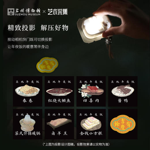 苏州博物馆 幻灯机挂件/吴地年夜饭 商品图4