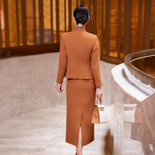 YBY L847气质职业套装裙时尚女神范西装连衣裙两件套 商品图3