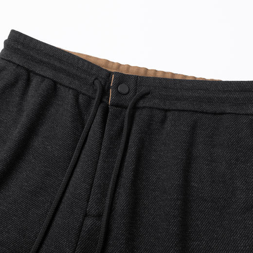 【含绵羊毛&抑菌】圣得西男羊毛混纺长裤2025秋款微廓直筒休闲裤 商品图11