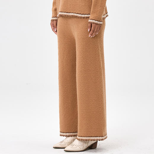 羊绒手钩直筒裤  SJF97K346N 商品图9