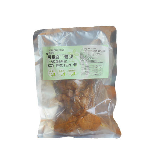 拾豆记 豆蛋白 豆丸、素块、原味/黑椒味豆排 商品图12