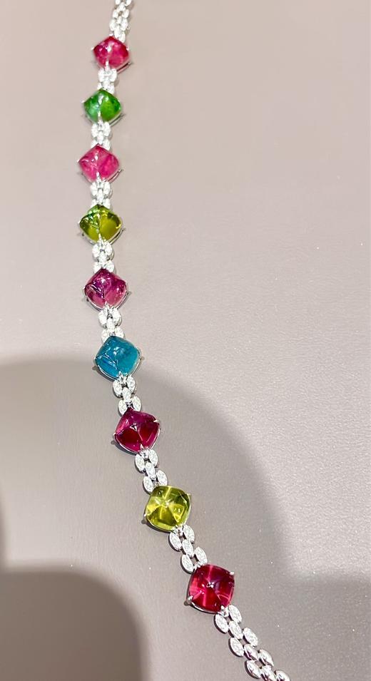 17.68ct糖塔碧玺手链 商品图5