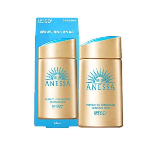 日本 安耐晒小金管全身用防晒霜SPF50-60/90ml 商品图0