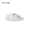 Dfuse迪芙斯2025秋季新款百搭复古德训鞋翻盖鞋舌休闲运动鞋小白鞋DFD3112078 商品缩略图8