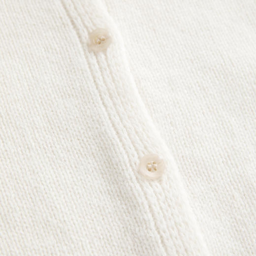 ROMI STUDIO100%美丽奴绵羊毛雾感柔软蓬松圆领开衫 RWCASZ4585 商品图3