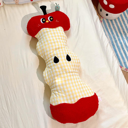 【饱满pp棉填充！蓬松回弹力】独立内胆，可拆卸，苹果核抱枕女生睡觉神器长条枕女生床上侧睡夹腿靠垫靠枕靠背孕妇。ra 商品图5