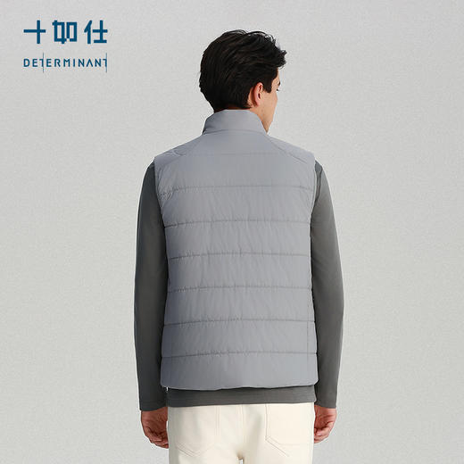 【十如仕】秋冬梭织立领驼绒保暖马甲-VT01-01 商品图3