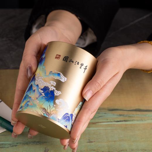 朱炳仁铜 | 千里江山文房套装 商品图6