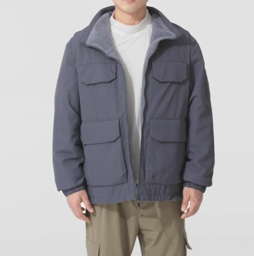 安德玛男子UA MISSION冬季休闲外套健身运动双面夹克1385845-025 商品图1