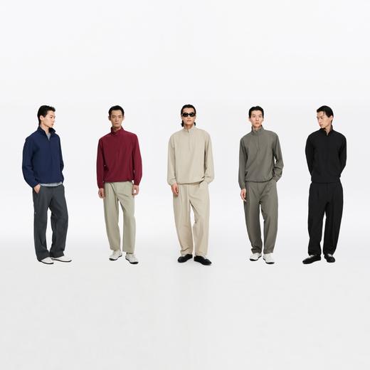 oneup凉感立领半拉链套头夹克 商品图4